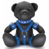 The Red Ours en cuir Bendy The Bdsm Teddy Bear Bleu